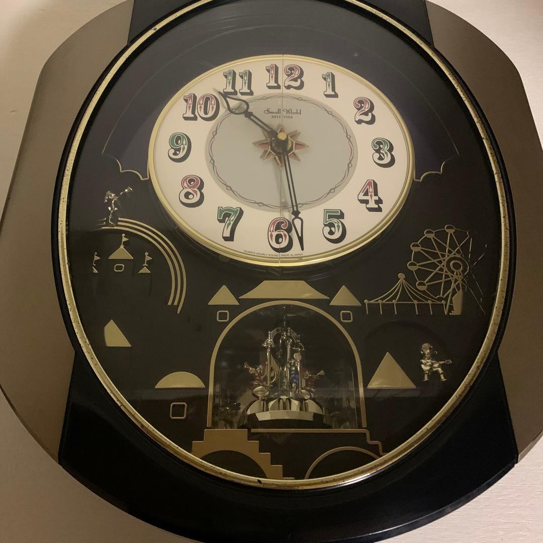 レトロ　スモールワールド　4MH751RH　 リズム時計　からくり時計