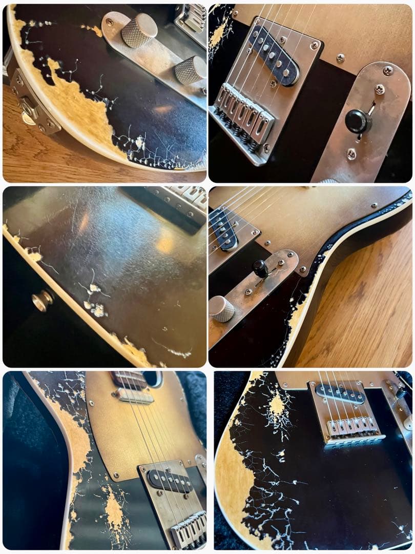 ⭐︎ハードレリックテレキャスタイプトップバインディング アルニコシングルコイル⭐︎