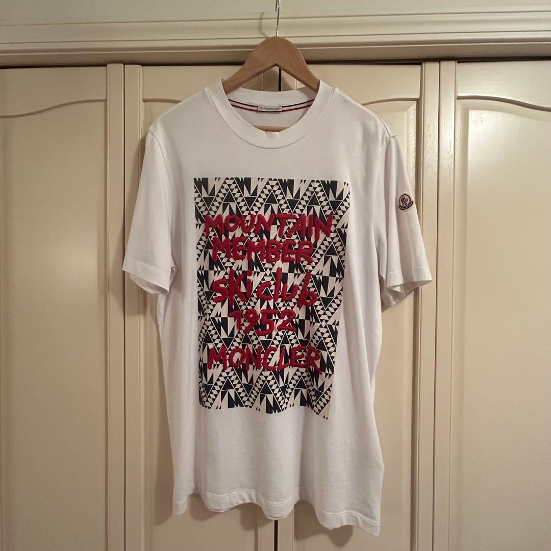 モンクレール刺繍半袖Tシャツ