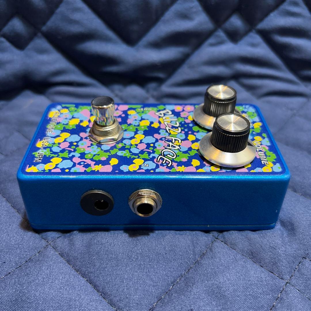 acidtone buzz face blue flower ゲルマニウムファズ