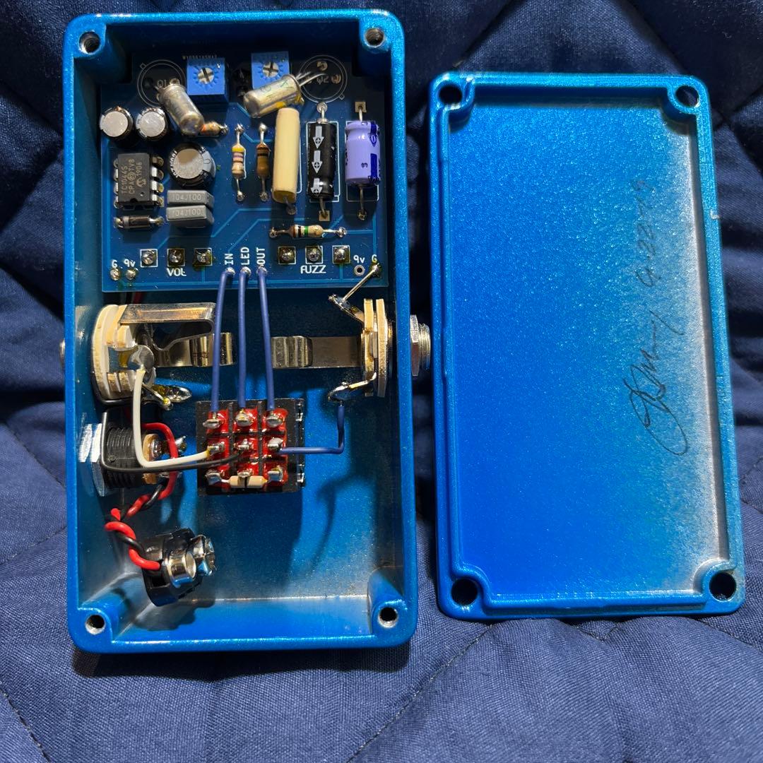 acidtone buzz face blue flower ゲルマニウムファズ