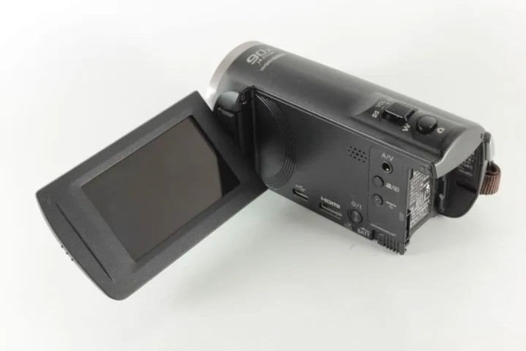 パナソニックHDビデオカメラ V480MS 高倍率90倍ズーム ブラック