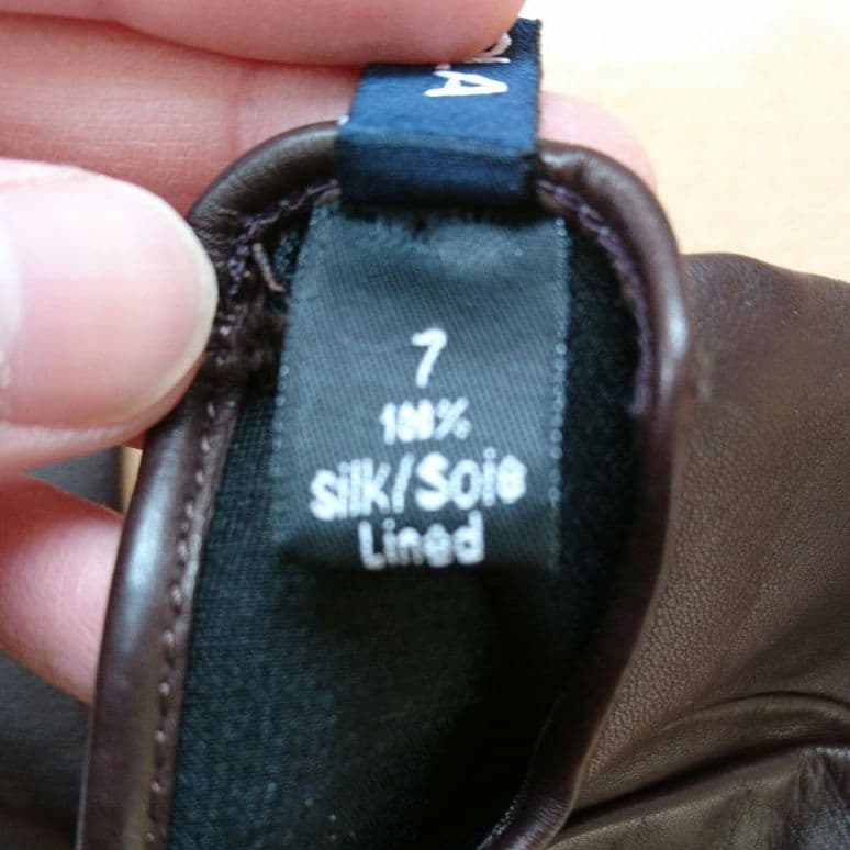 ♪メローラ手袋♪ ブラウン MEROLA size7 グローブ