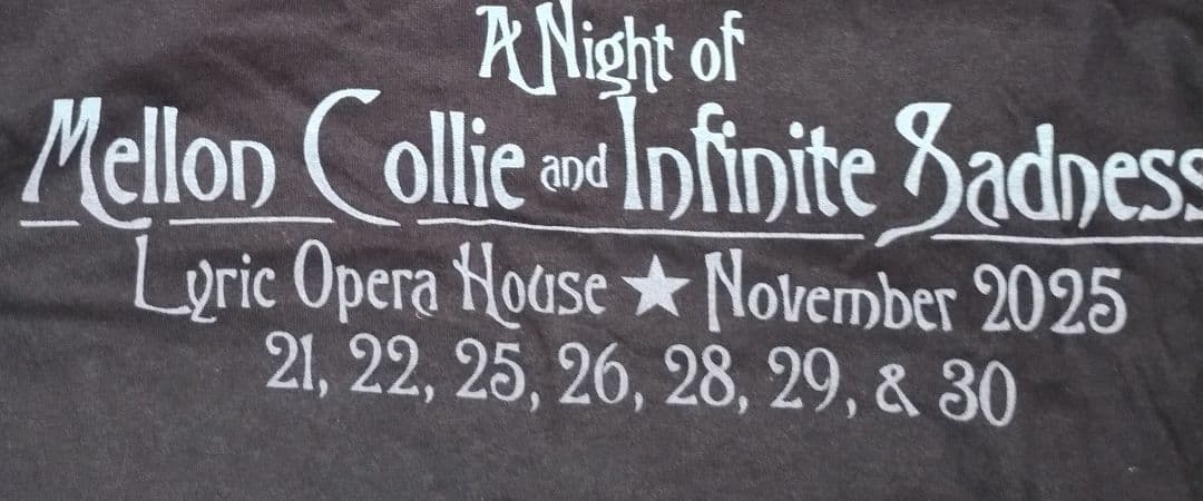 スマッシング・パンプキンズ メロンコリー 30周年オペラ限定 月 Tシャツ