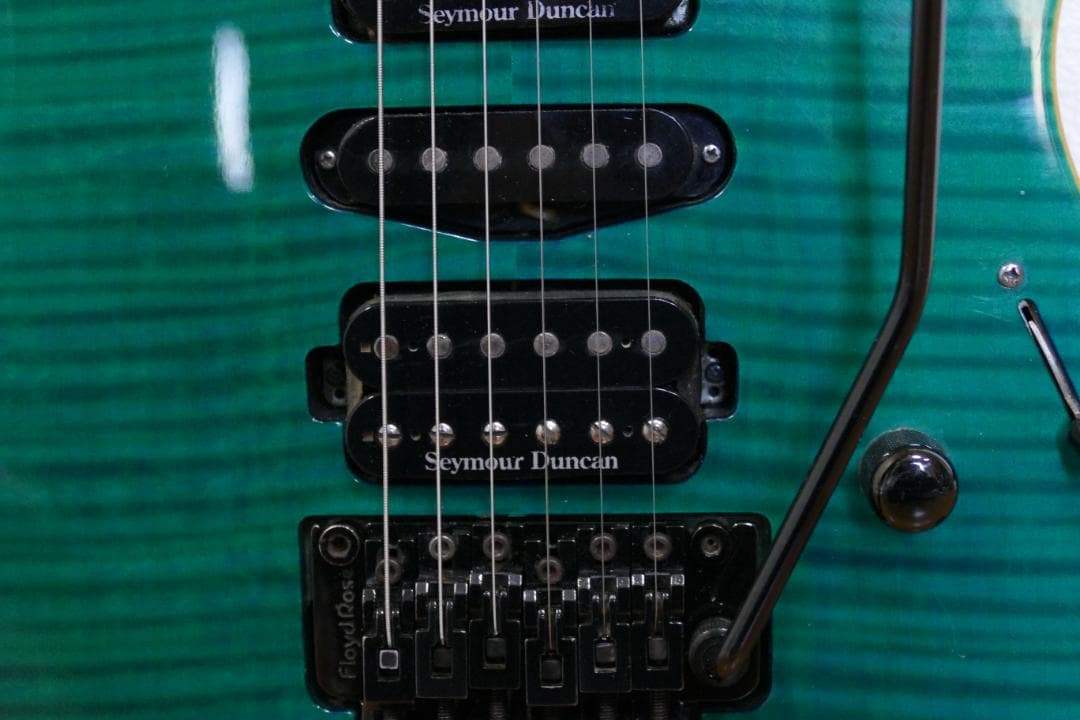 エドワーズ製エレキギター　E-CY-128DT（D-TUNA搭載）【ジャンク品】