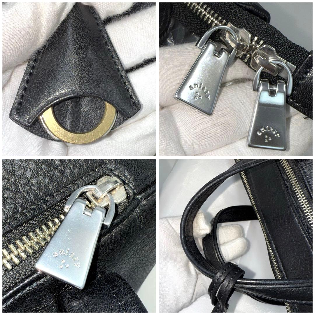 yoshi ✨美品✨ aniary アニアリ 3層 A4可 レザー ブリー