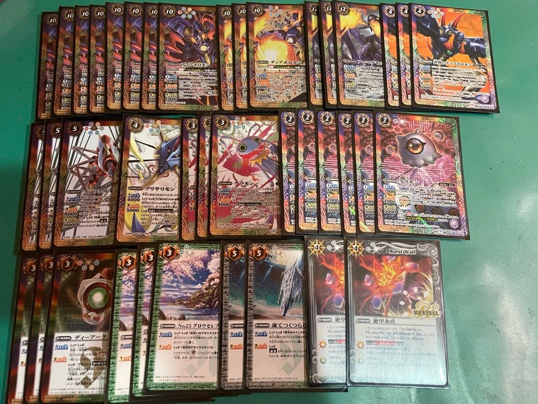 バトスピ　デジモンデッキ　まとめ　パーツ