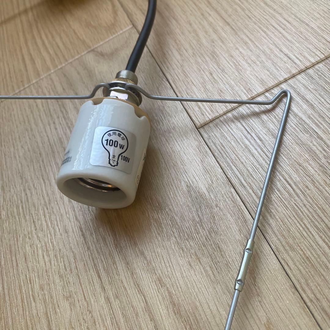 白雨 林工芸 ペンダントランプ 和風照明 和モダン 1灯　和室 リビング　和紙