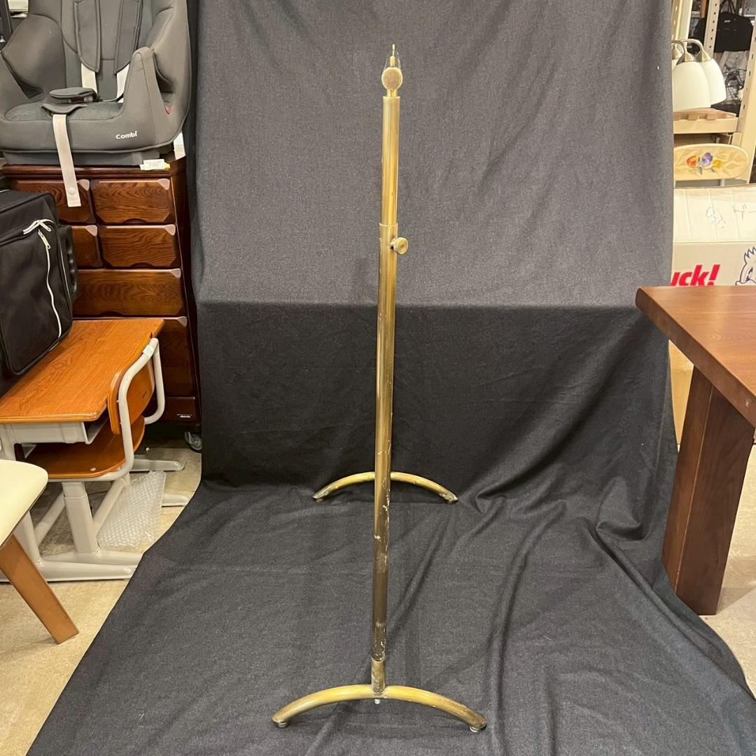 【定価98000円】 ハンガーラック アンティーク ゴールド 店舗什器