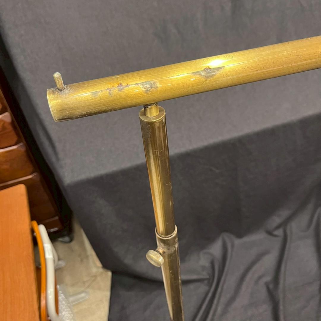 【定価98000円】 ハンガーラック アンティーク ゴールド 店舗什器