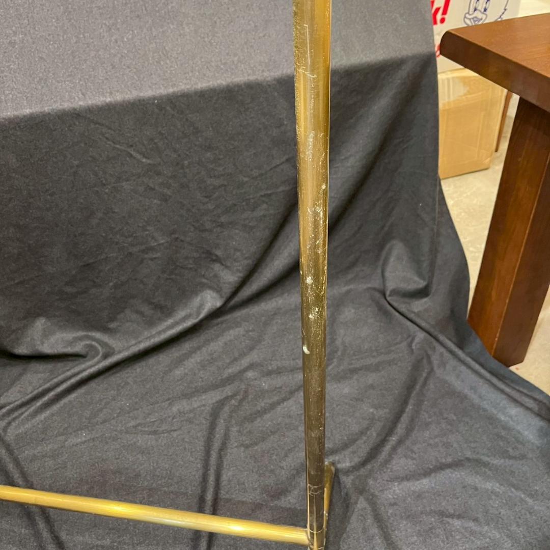 【定価98000円】 ハンガーラック アンティーク ゴールド 店舗什器