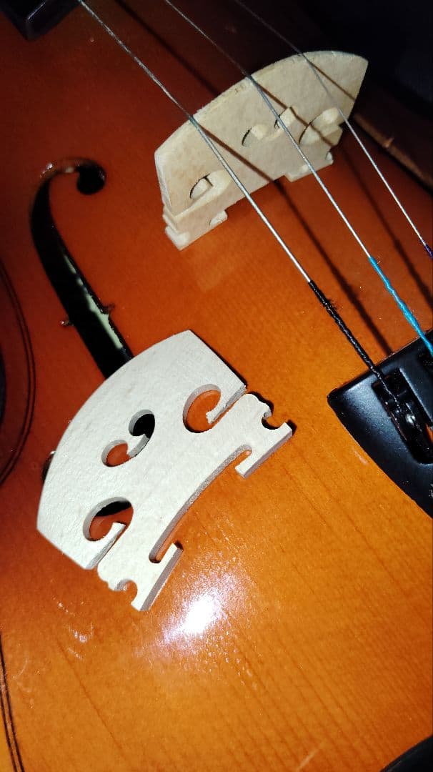 バイオリン ケース付き 弦１本なし