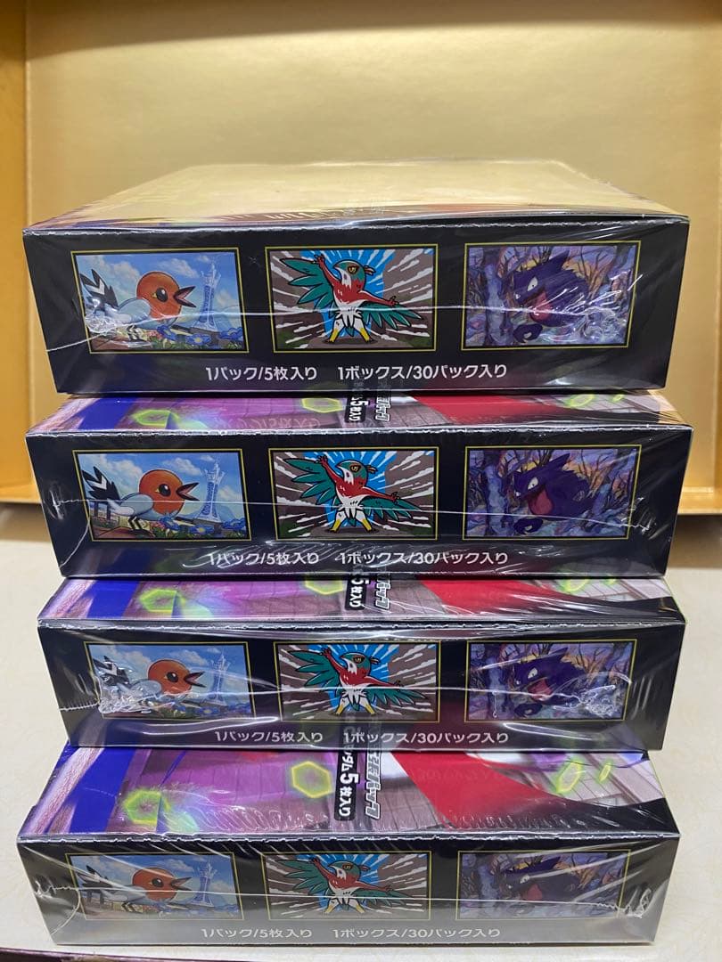 ポケカ ムニキスゼロ 新品未開封シュリンク付き 4BOX