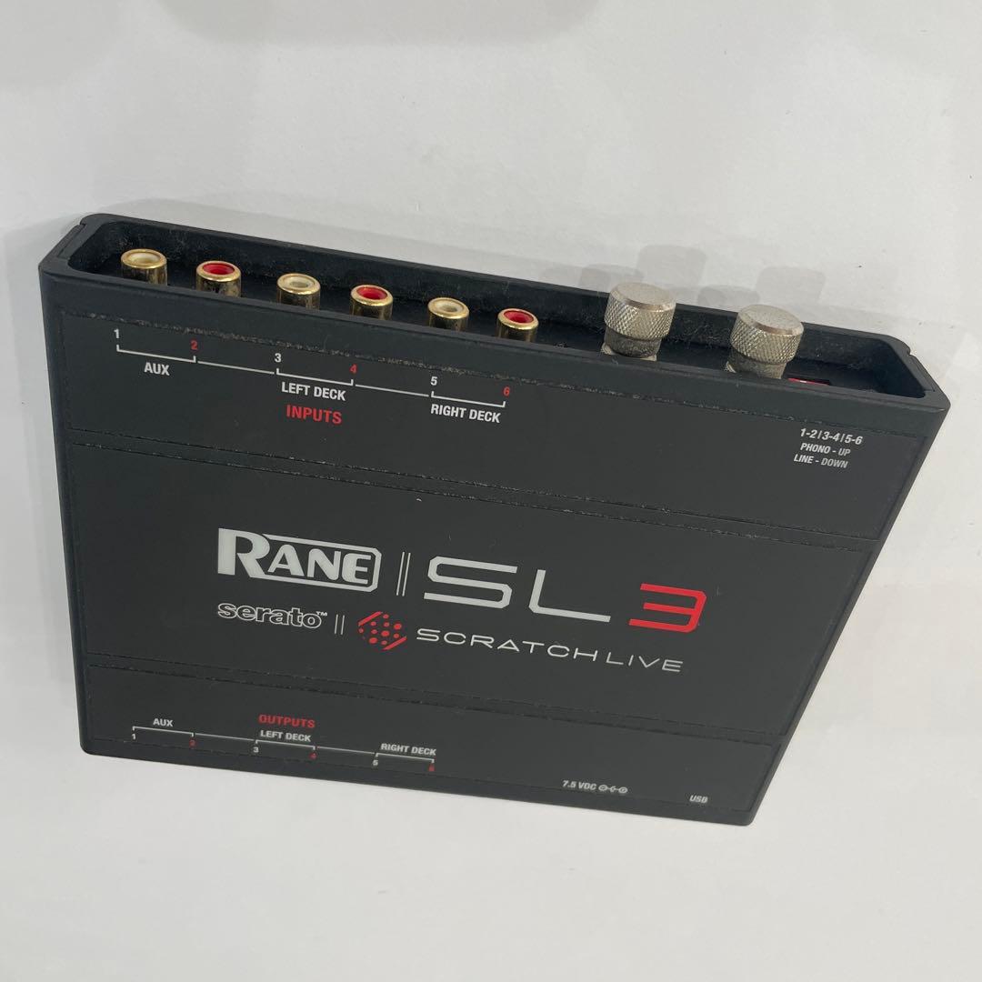 RANE Serato Scratch Live 3 DJ機材 ターンテーブル