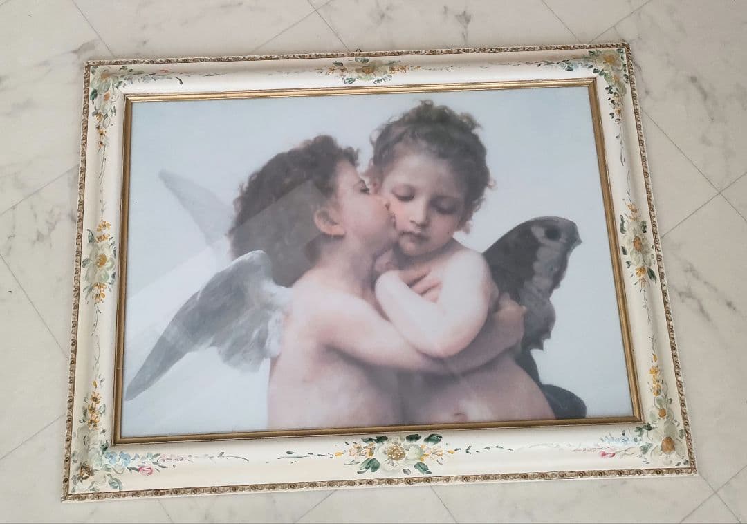 ブグロー ファーストキス 額入り絵画