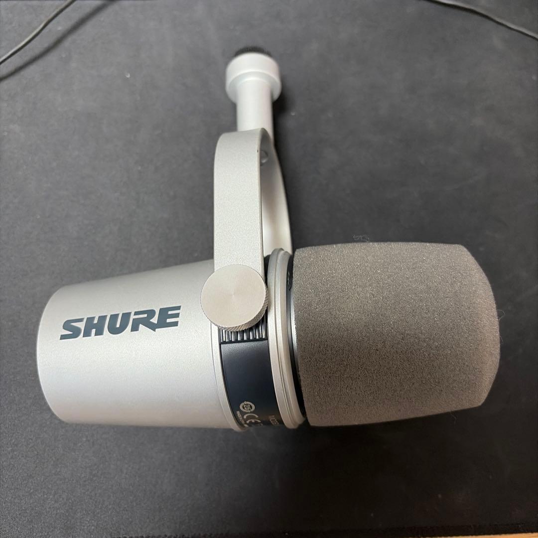 SHURE MODEL MV7 シルバー