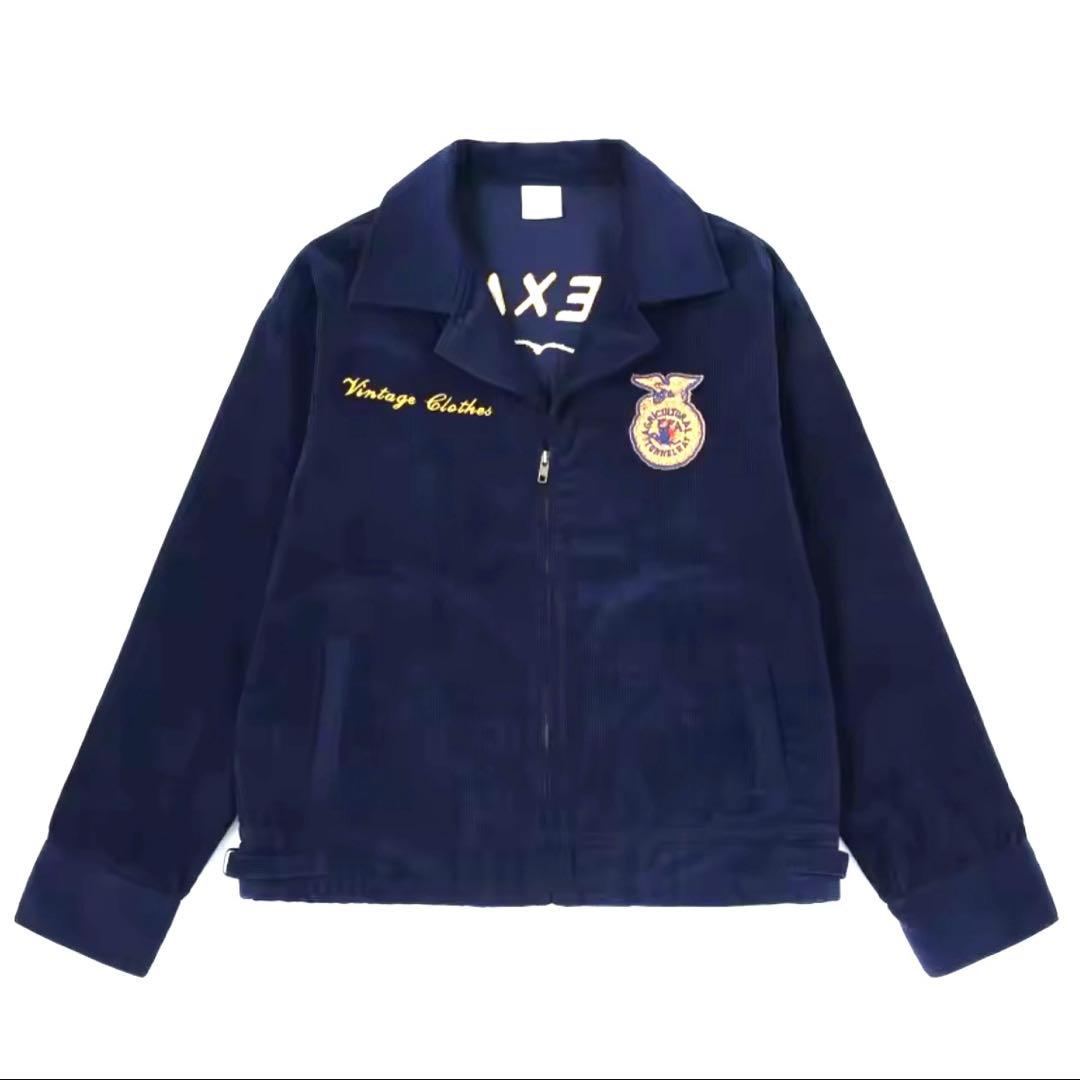 #84XLサイズ FFA JACKET ジャケット 新品未使用ネイビ ー当日出荷