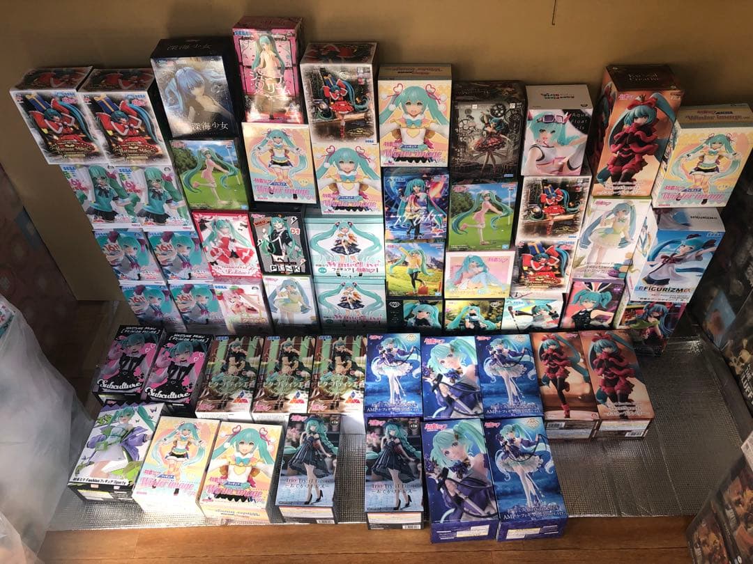 初音ミク　フィギュア　fashion 深海少女　AMP アリス　55個