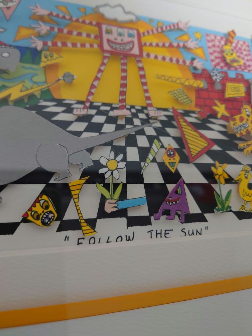 シルクスクリーンアート Riz 作品