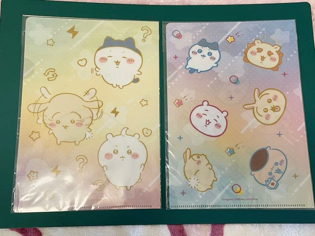 ちいかわ　るんるんお菓子ファイルパック　コンプセット