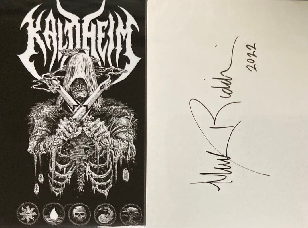 MTG　foil英語　アーティストプルーフ　基本地形　Mark Riddick