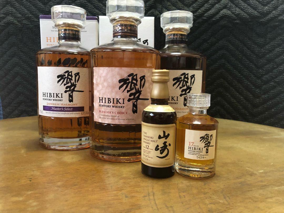 響 3種類 ミニチュアボトル2種類