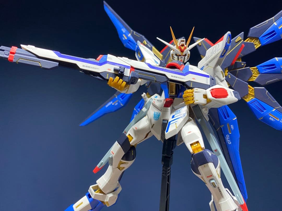 MG ストライクフリーダムガンダム、弍式風、マイティーストライク換装セット完成品
