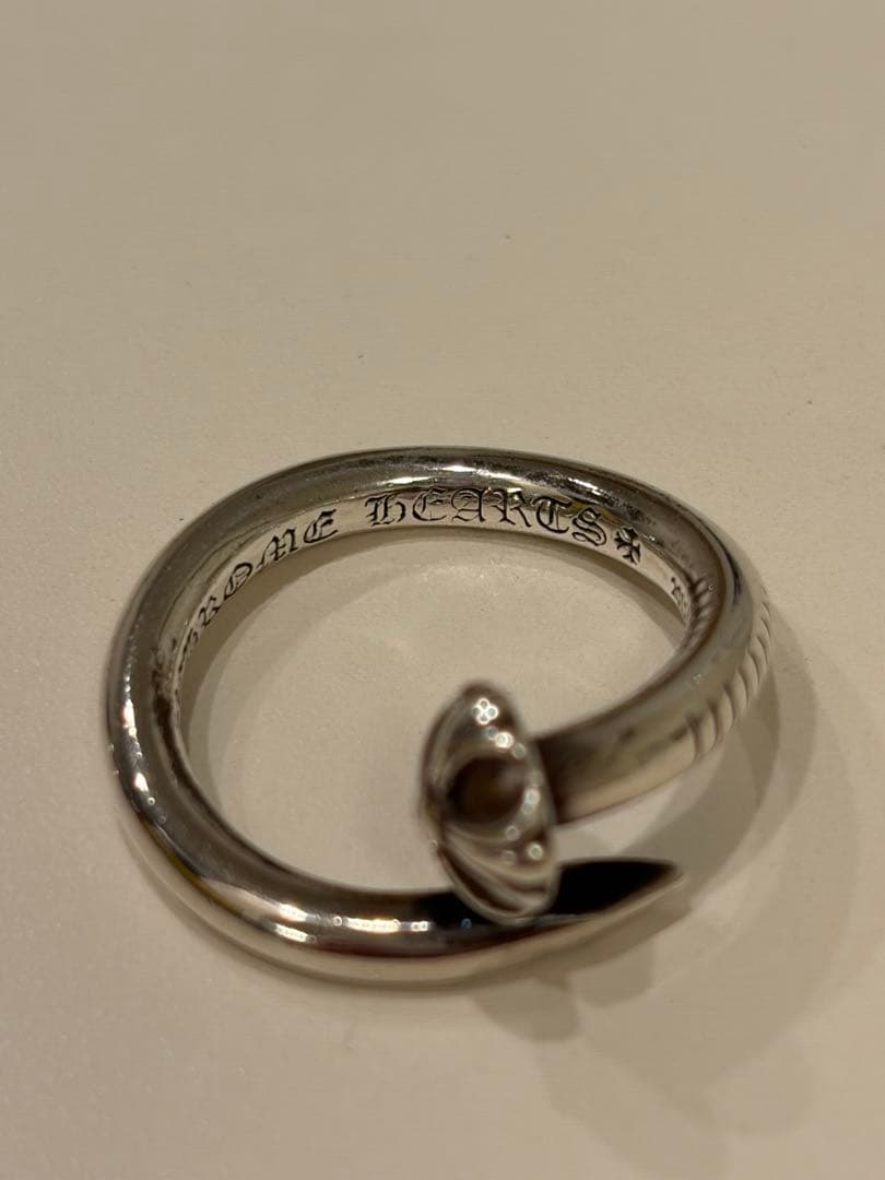 CHROME HEARTS クロムハーツ ネイル クロスボールリング US8