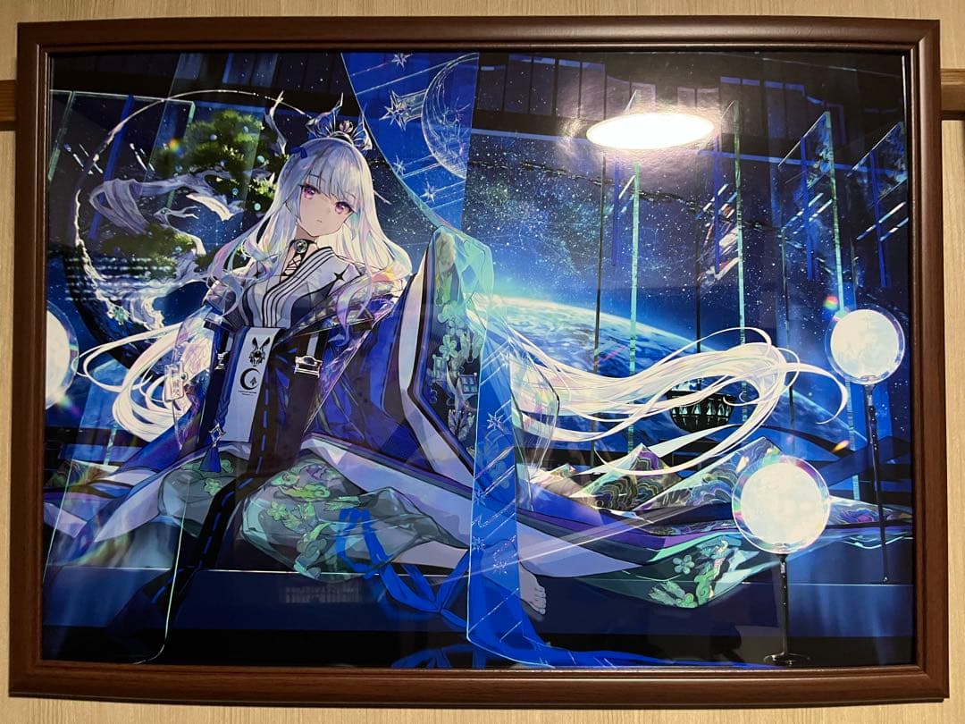 絵師100人展 11 藤ちょこ かぐや姫 複製原画