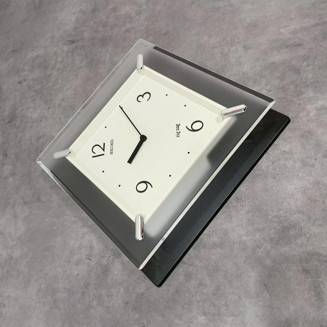 未使用 SEIKO ウォールクロック 壁掛け時計 ポストモダン ヴィンテージ