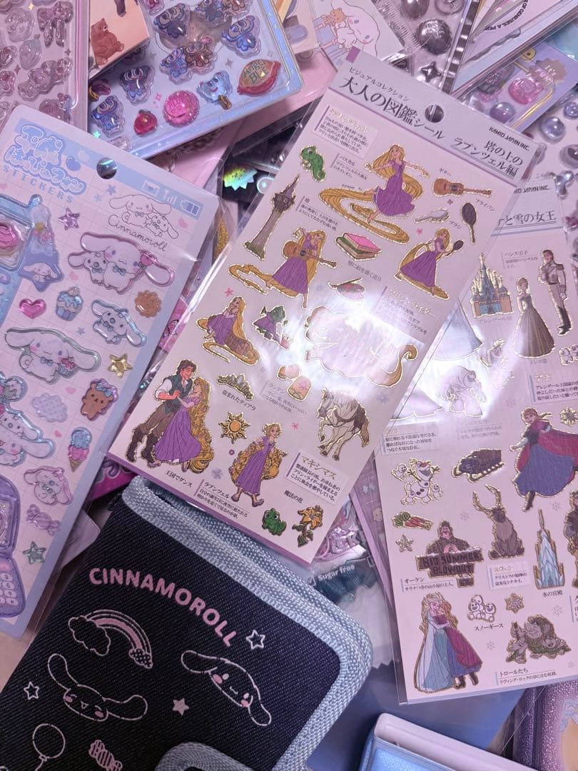 サンリオ多めお値下げ♡ボンボンドロップシール等約100点以上まとめ売り