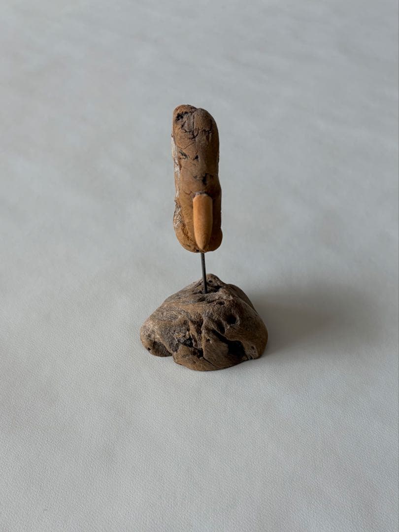 希少　針原修　流木の鳥　オブジェ　一点物　鳥　インテリア　置き物　置物　木