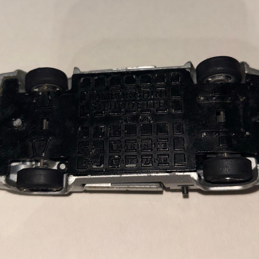 1/43スケール ランボルギーニシルエット