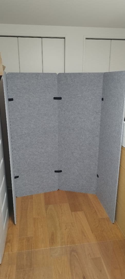 【中古:送料込】ファブリック パーテーション 160cm【定価41,000円】