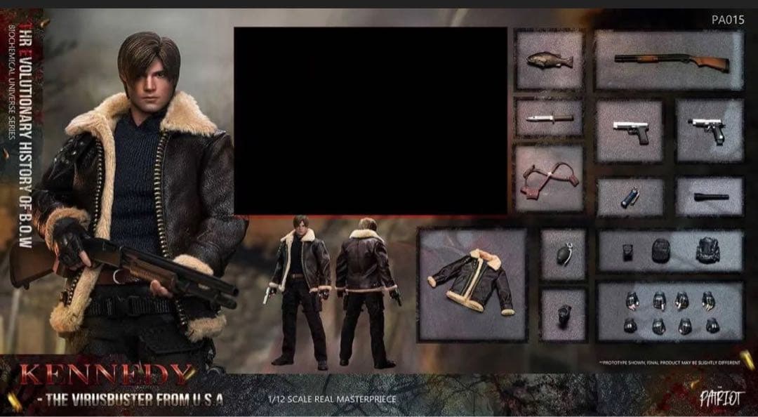 Patriotstudio 1/12 ケネディ レオン バイオハザード re4