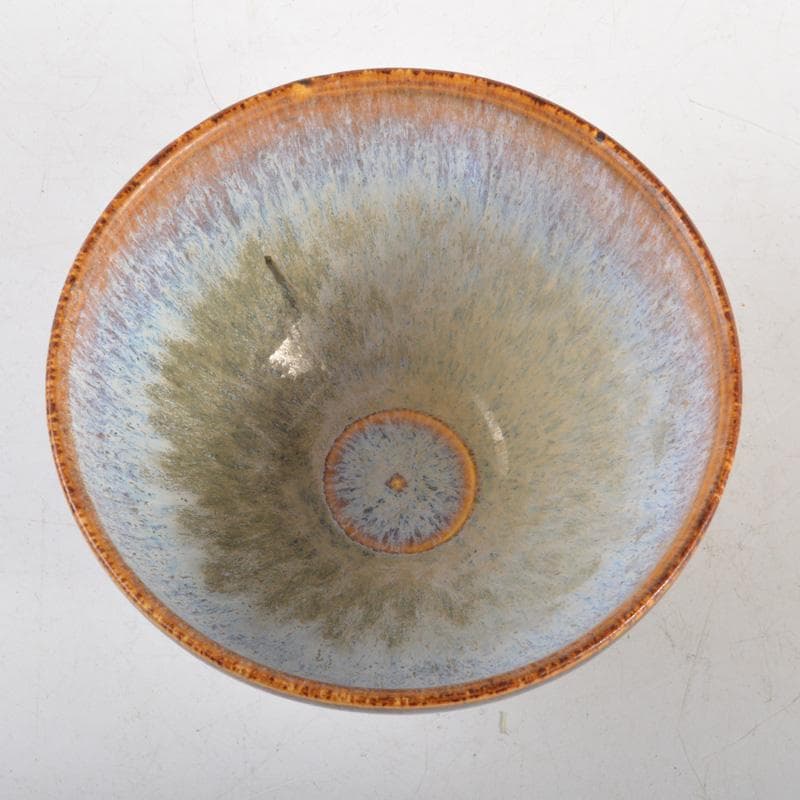 中国　宋代　建窯　兎毫盞　天目茶碗　C　6516