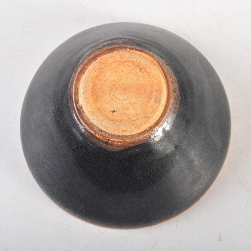 中国　宋代　建窯　兎毫盞　天目茶碗　C　6516