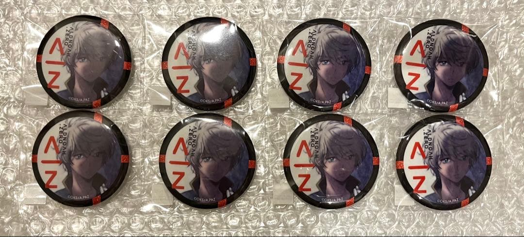 アルドノア・ゼロ 推しちゃれ E賞 缶バッジ8点セット