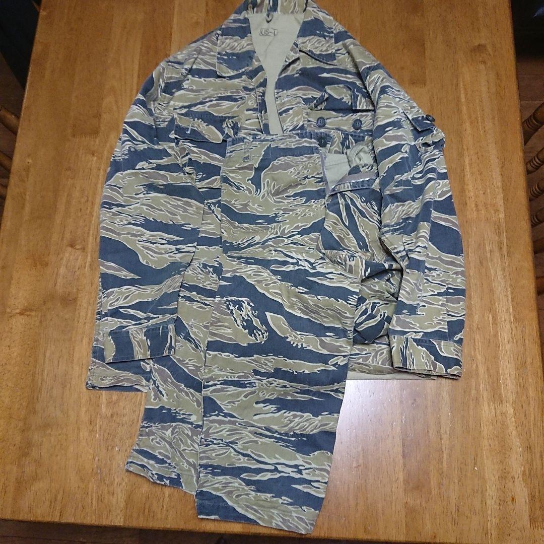 タイガーストライプ迷彩服上下セット