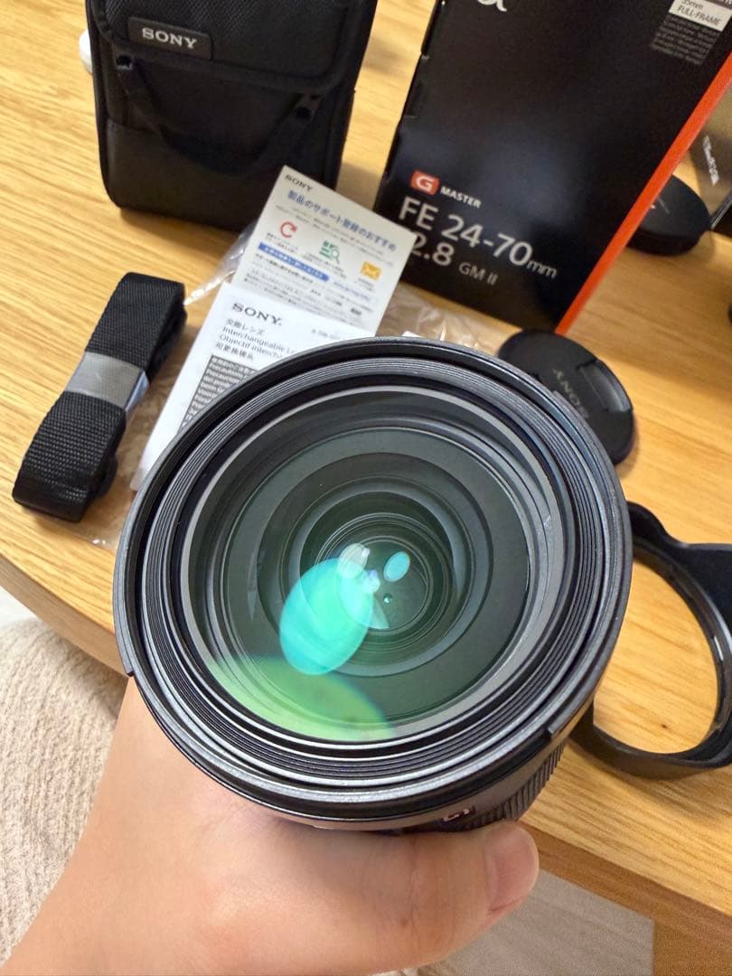 Sony FE 24-70mm F2.8 GM II レンズ