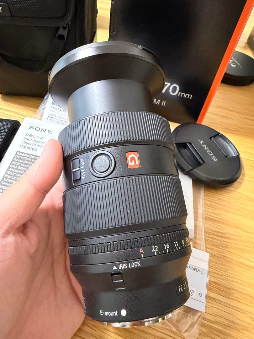 Sony FE 24-70mm F2.8 GM II レンズ