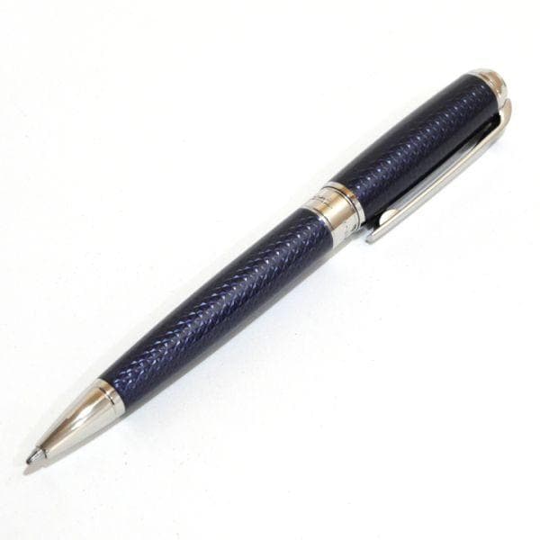 デュポン S.T.Dupont 415104M ギヨシェ ブルー ボールペン