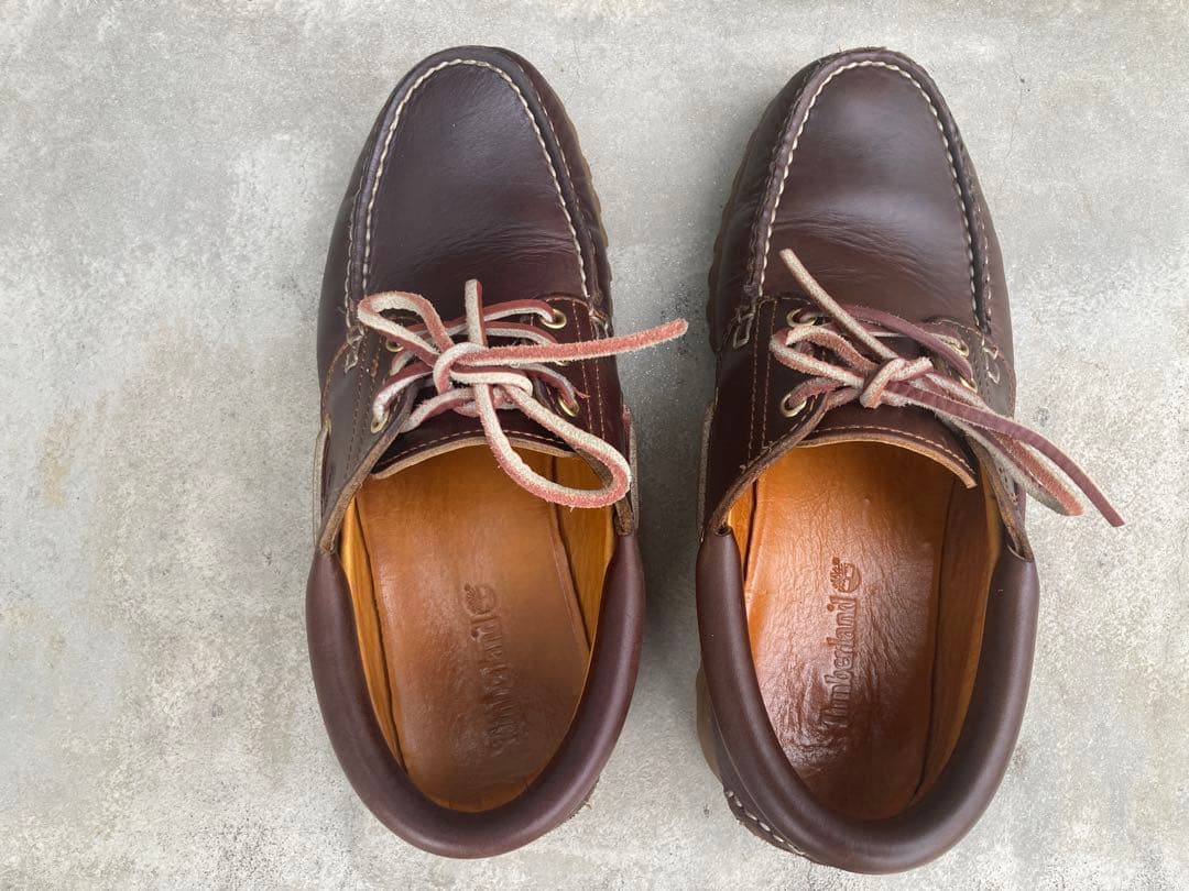 【美品】Timberland 3-Eye Classic Lug ブラウン