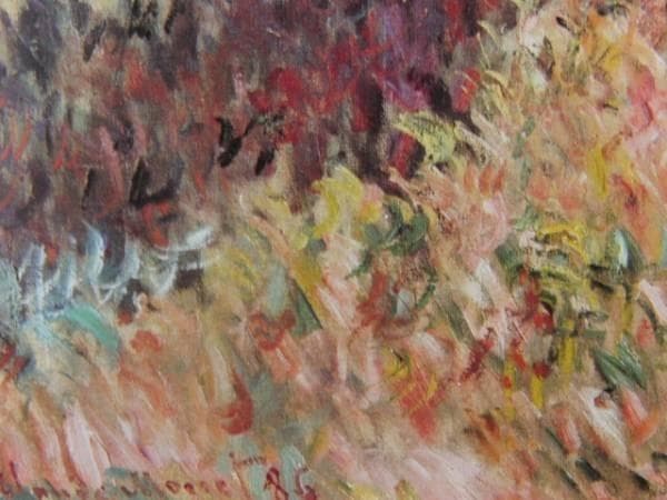 クロード・モネ、日傘をさす女、希少画集画、新品額装付