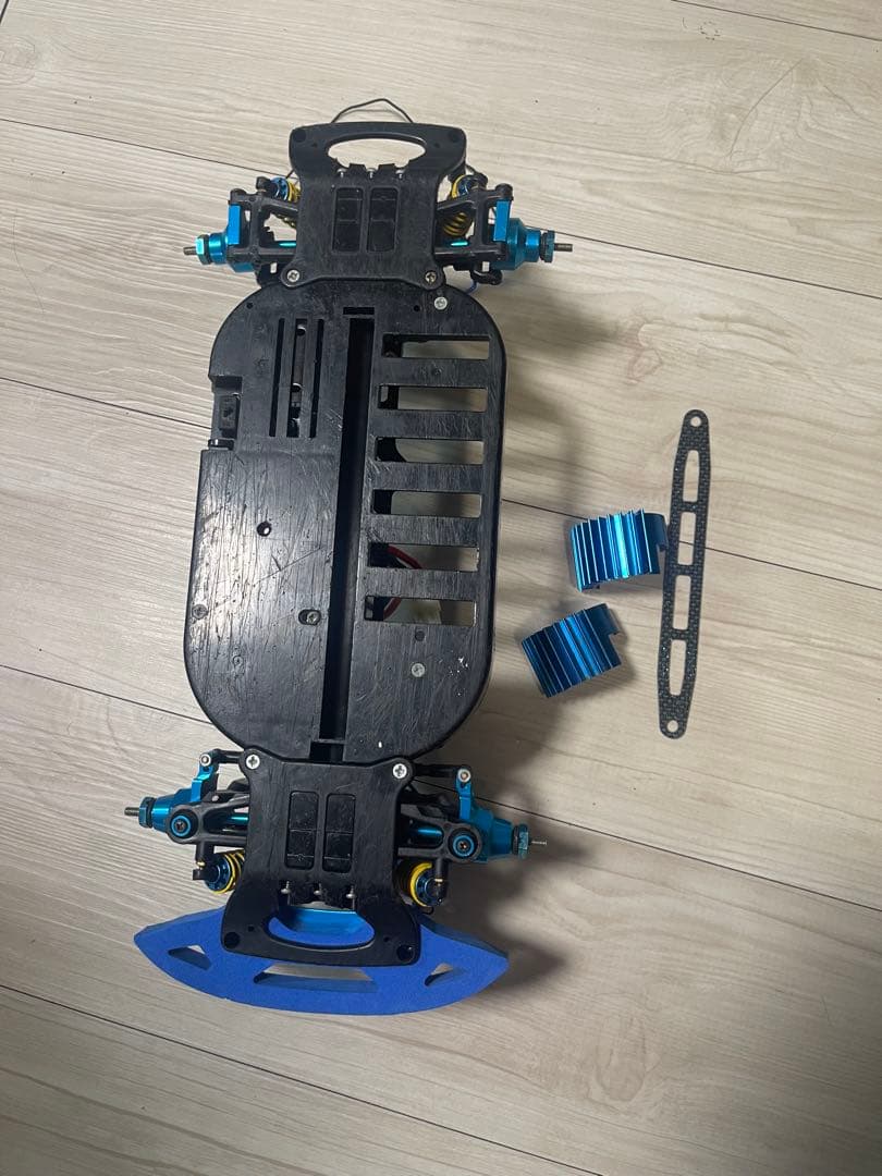 タミヤTT01カスタムパーツあり