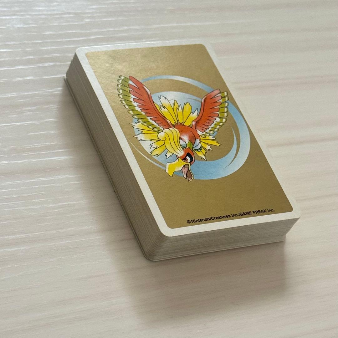 A*迎様 ポケモントランプ 金　ホウオウデザイン 1999年製