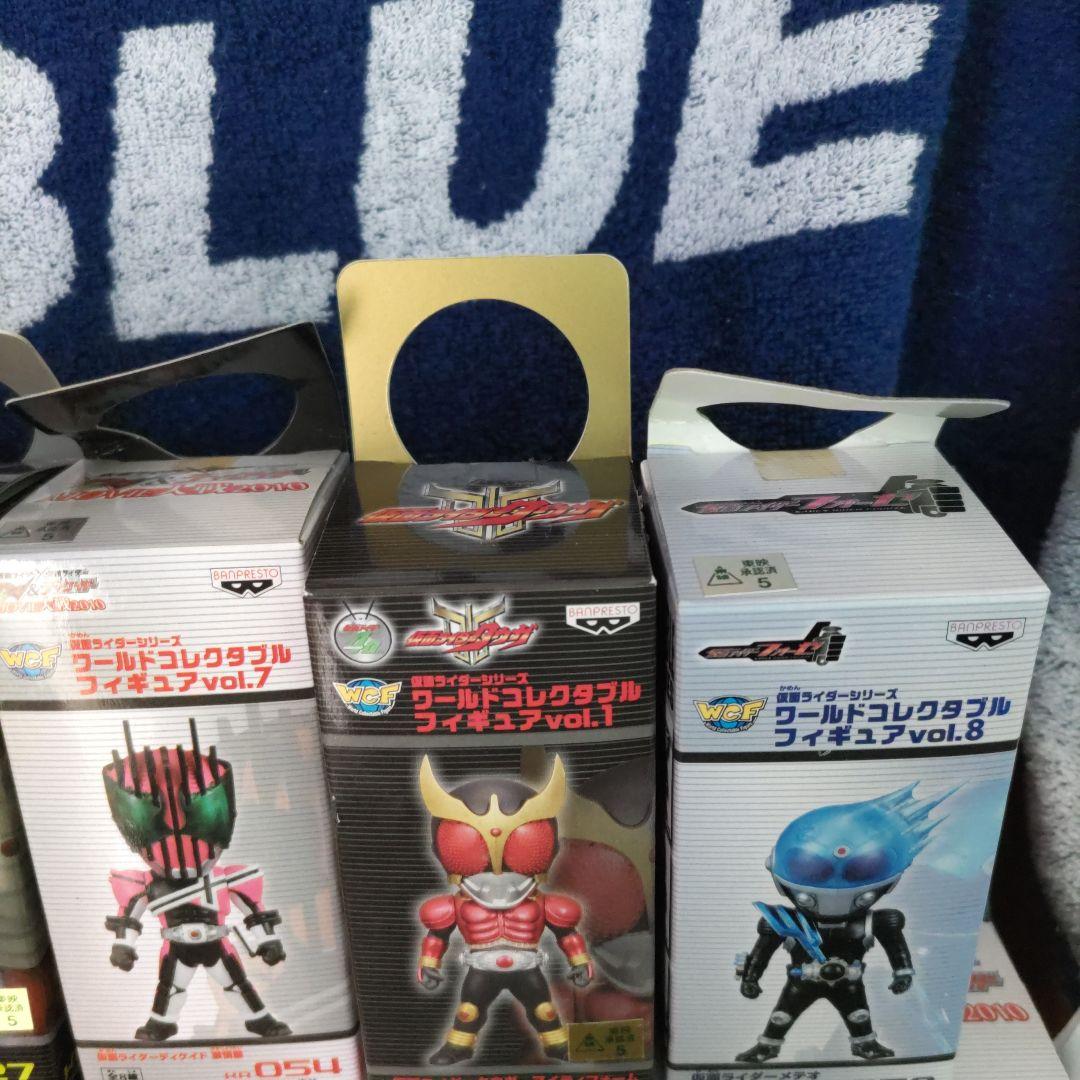 ワールドコレクタブルフィギュア　仮面ライダーセット