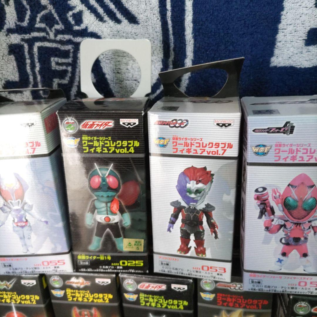 ワールドコレクタブルフィギュア　仮面ライダーセット