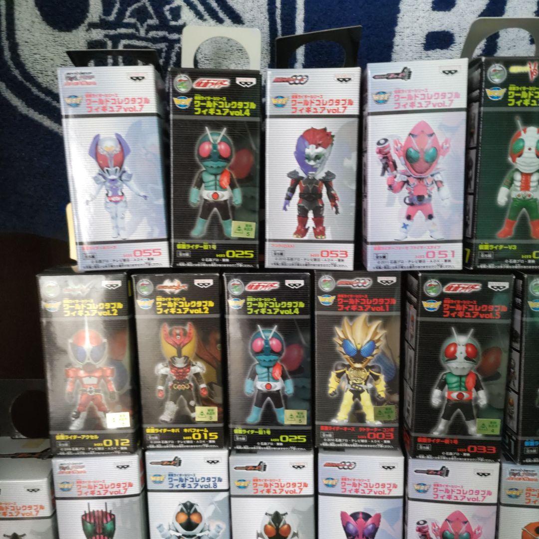 ワールドコレクタブルフィギュア　仮面ライダーセット
