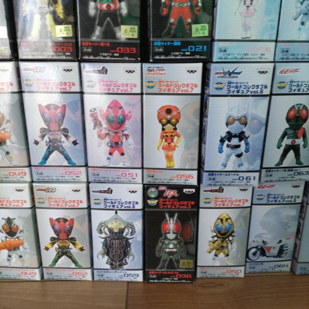 ワールドコレクタブルフィギュア　仮面ライダーセット